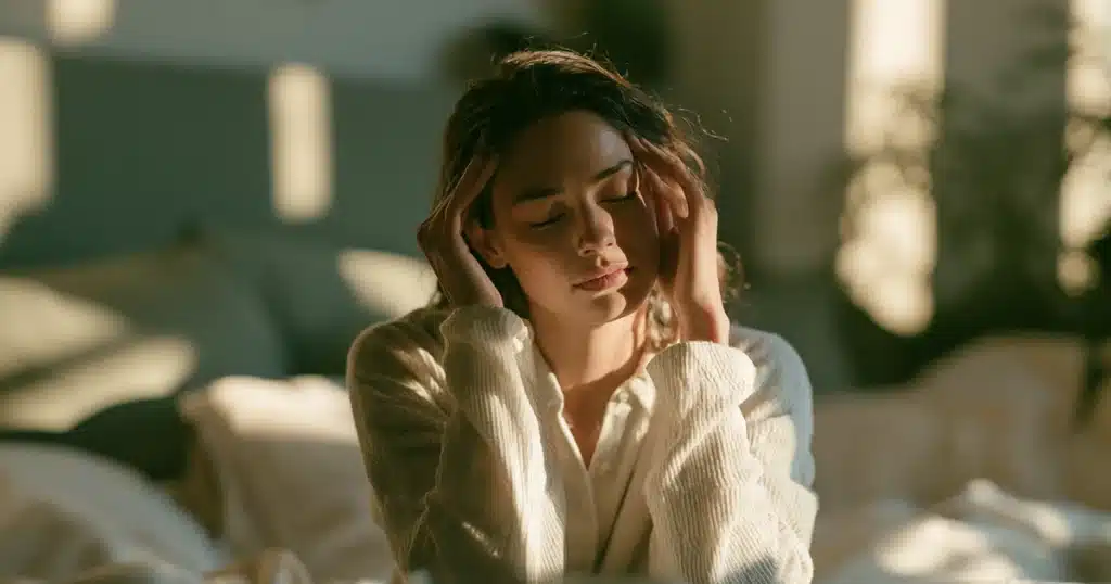 12 Signs of Hormonal Imbalance in Women (2026 Guide) Woman experiencing fatigue, a common sign of hormonal imbalance
